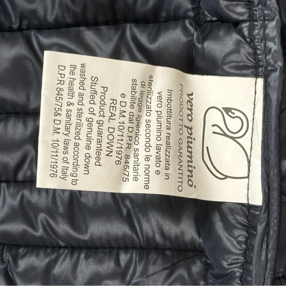 The North Face Women’s Pro 900 Navy Down Quilted Puffer Vest Vintage Gorpcore - Picture 8 of 11